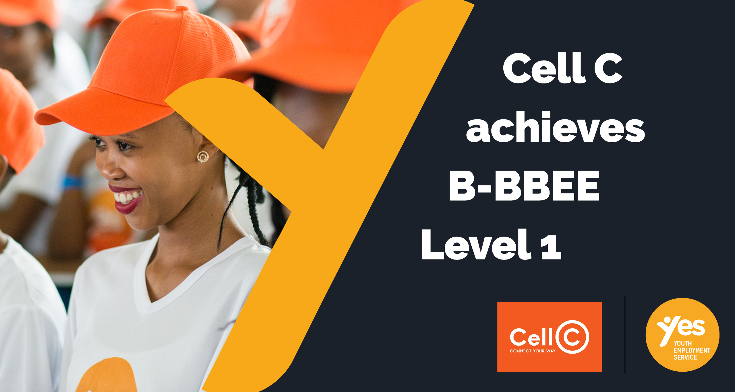 Cell C Achieves B Bbee Level 1 Yes4youth 0755