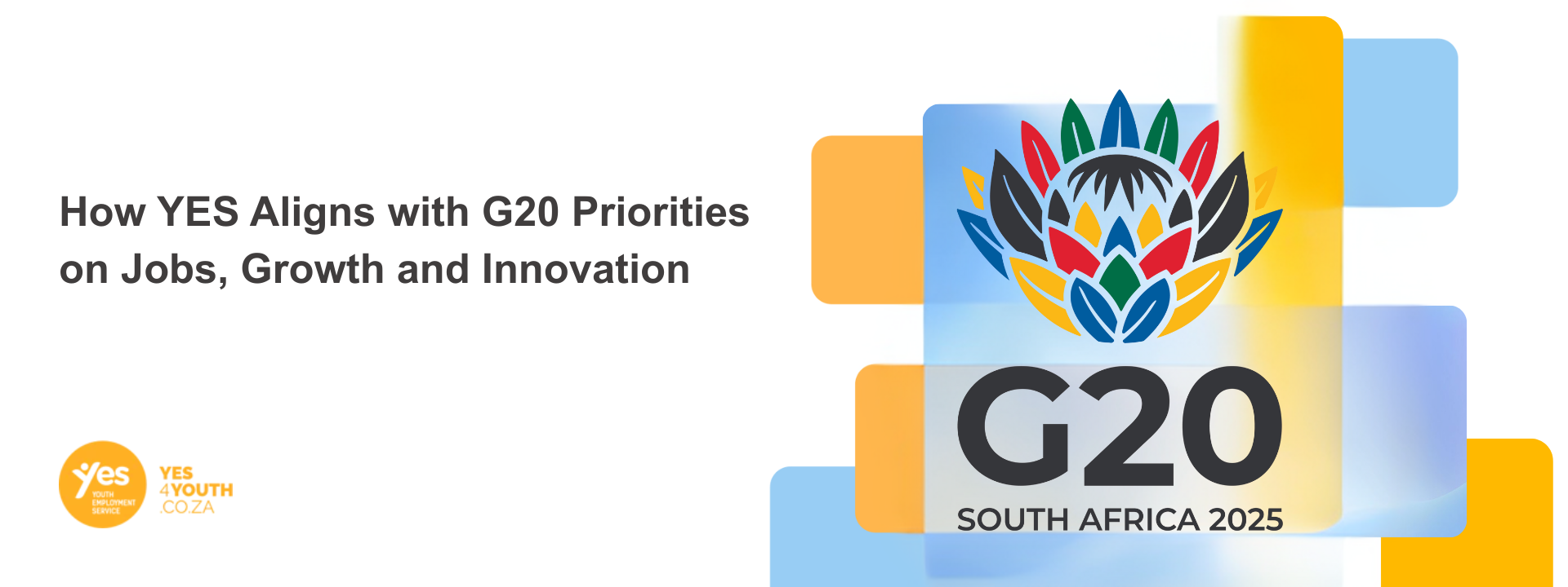 How YES Aligns with G20 Priorities on Jobs, Growth and Innovation