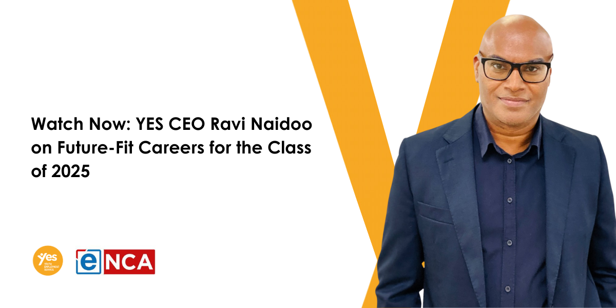 YES CEO Ravi Naidoo talks about Matric Class of 2025 and Future Fit Careers for youth